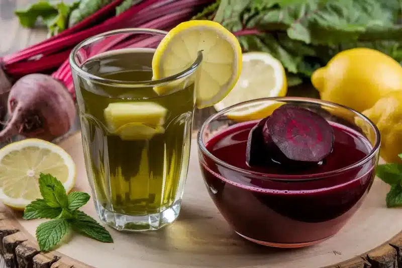 Beste drikkene hjertehelsen fra gronn te rodbetejuice featured