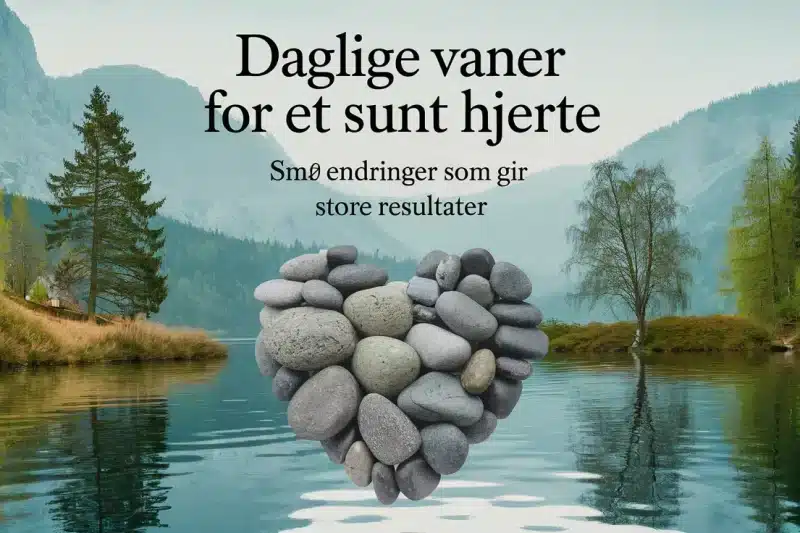 Daglige vaner for et sunt hjerte: små endringer som gir store resultater