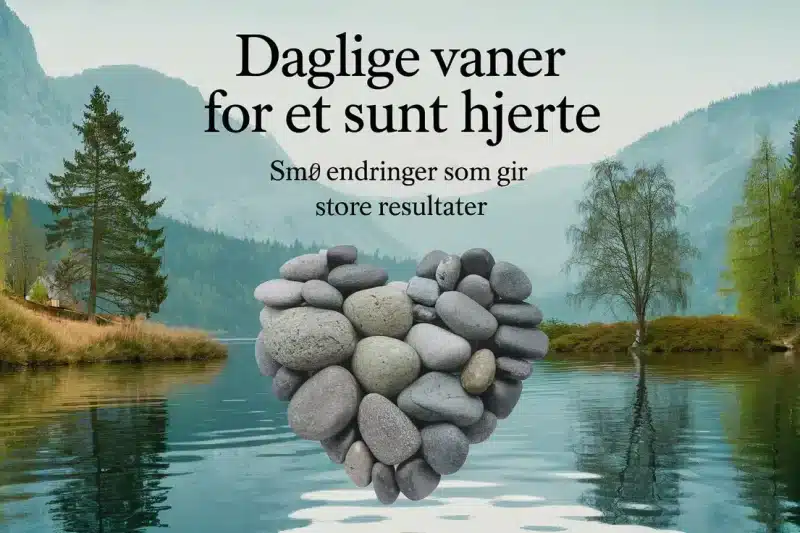 Daglige vaner for et sunt hjerte: små endringer som gir store resultater