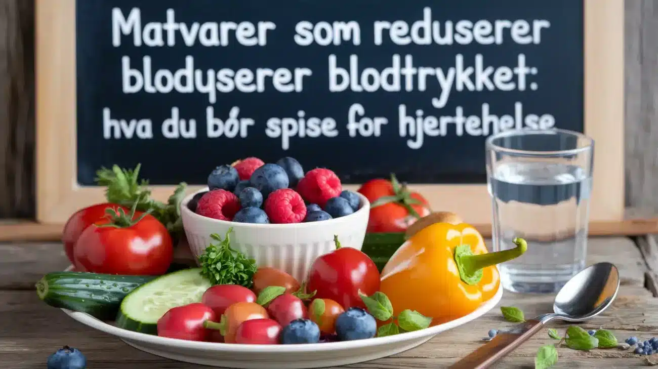Matvarer reduserer blodtrykket du bor spise hjertehelse featured