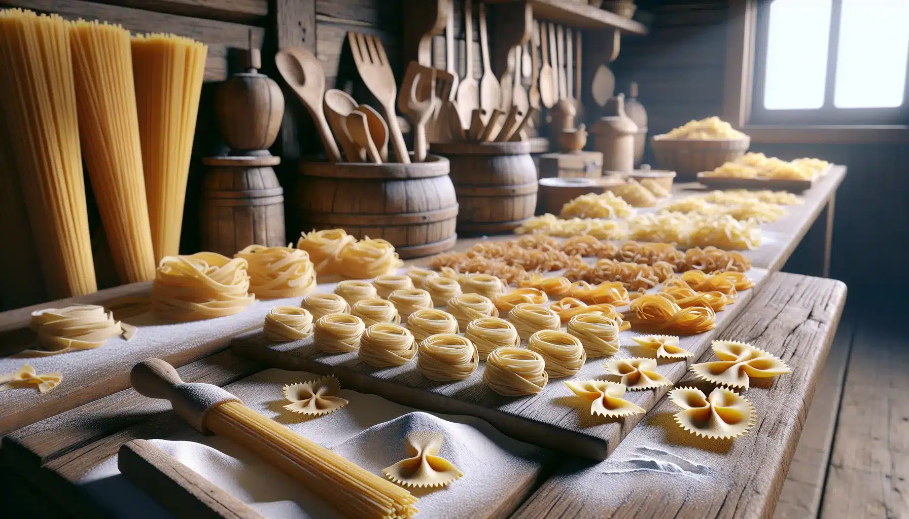 Lær å lage pasta hjemme – tips, historie, utstyr og oppskrift på ekte italiensk pasta 2 Lær å lage pasta hjemme – tips, historie, utstyr og oppskrift på ekte italiensk pasta – illustrasjon 1