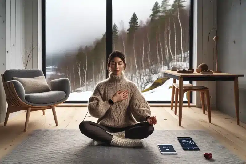 Hvordan meditasjon kan forbedre hjertehelsen