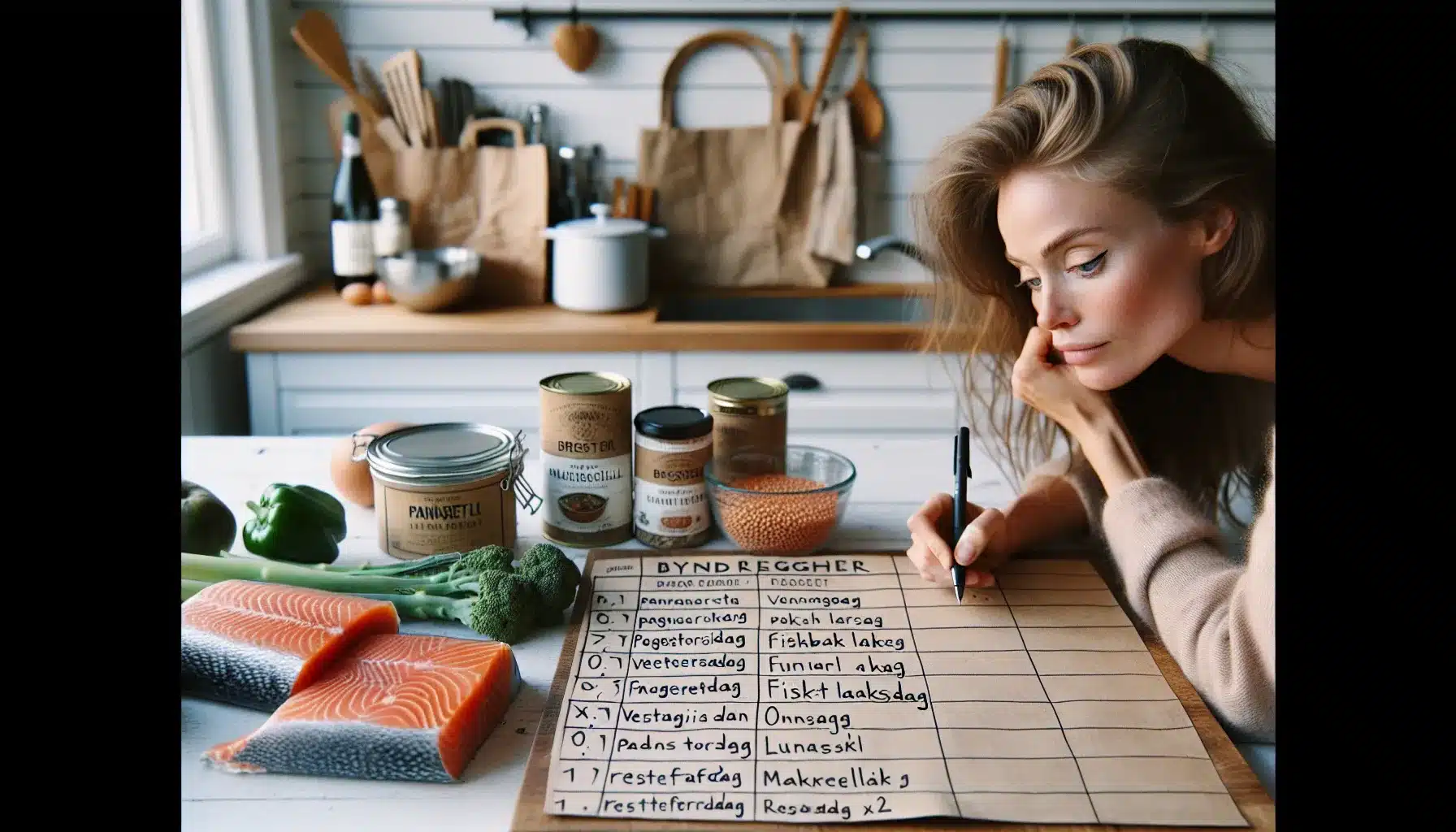 Hvordan lage en ukesmeny for optimal hjertehelse – illustrasjon 1